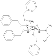 N-?Methoxy-?N-?methyl-?2,?3,?4,?6-?tetrakis-?O-?(phenylmethyl)?-&beta