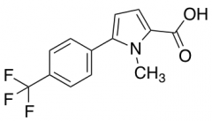 1-Methyl-5-[4-(trifluoromethyl)phenyl]pyrrole-2-carboxylic Acid