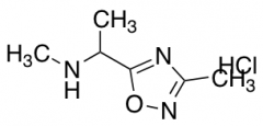 methyl[1-(3-methyl-1,2,4-oxadiazol-5-yl)ethyl]amine hydrochloride