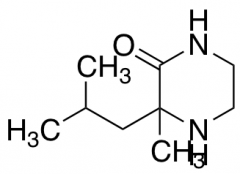 3-methyl-3-(2-methylpropyl)piperazin-2-one
