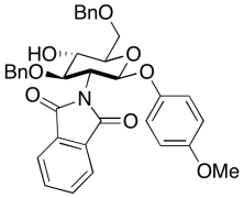 4-Methoxyphenyl 3,6-Di-O-benzyl-2-deoxy-2-phthalimido-beta-D-glucopyranoside
