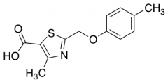 4-Methyl-2-(4-methylphenoxymethyl)-1,3-thiazole-5-carboxylic Acid