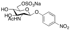 p-Nitrophenyl 6-Sulfo-2-acetamido-2-deoxy-&beta;-D-glucopyranoside Sodium Salt