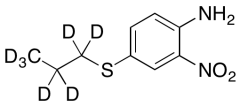 2-Nitro-4-((propyl-d7)thio)aniline
