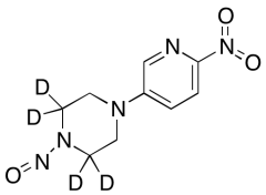 4-?(6-?Nitro-?3-?pyridinyl)?-?1-?nitroso-piperazine-?2,?2,?6,?6-?d4