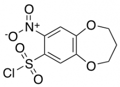 8-Nitro-3,4-dihydro-2H-1,5-benzodioxepine-7-sulfonyl Chloride