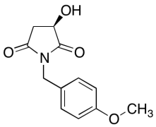 (3R)?-3-?Hydroxy-?1-?[(4-?methoxyphenyl)?methyl]?-2,?5-?pyrrolidinedione
