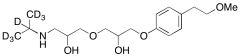 3-[2-Hydroxy-3-[4-(2-methoxyethyl)phenoxy]propoxy]-1-isopropylamino-2-propanol-d7 (Mixture