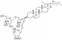 薯蕷皂苷元-3-O-鼠李糖(1-2)[葡萄糖(1-6)]葡萄糖苷