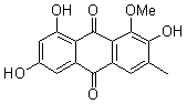 2-羥基大黃素-1-甲醚對照品