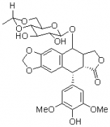 依托泊苷（依托泊甙;9-[4,6-O-（R）-亞乙基-β-D-吡哺葡萄糖苷]-4'-去甲基表