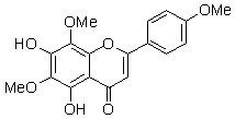 石吊蘭甲素（5，7－二羥基－4′，6，8-三甲氧基黃酮）對照品