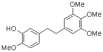 毛蘭素（2-甲氧基-5-[2-(3,4,5-三甲氧基苯基)乙基]苯酚）對照品