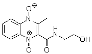 喹乙醇（喹酰胺醇；2-[N-(2-羥基-乙基)-氨基甲酰]-3--喹惡啉-1,4-二氧化物