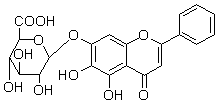 黃芩苷（黃芩甙，貝加靈）對照品