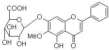 千層紙素A-7-0-β-D-葡萄糖醛酸苷（木蝴蝶素A-7-0-β-D-葡萄糖醛酸苷;木蝴蝶