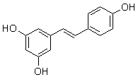 白藜蘆醇（3,4',5-三羥基芪;虎杖甙元;茋三酚;芪三酚;3,4',5-三羥基茋）對