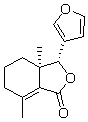 梣酮（3-(3-呋喃基)-3a,4,5,6-四氫-3a,7-二甲基苯酞;梣皮酮;白蠟樹酮）對照