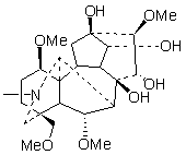 次烏頭原堿對照品