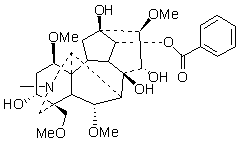 苯甲酰新烏頭原堿（苯甲酰中烏頭原堿）對照品